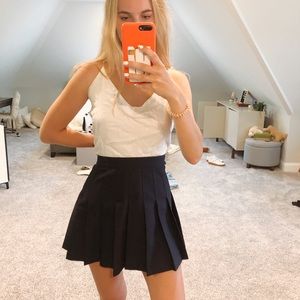 american apparel tennis skirt